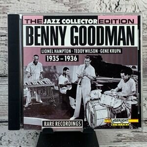 Benny Goodman -‎ 1935-1936 Rare Recordings [1990 CD] Lionel Hampton Teddy Wilson